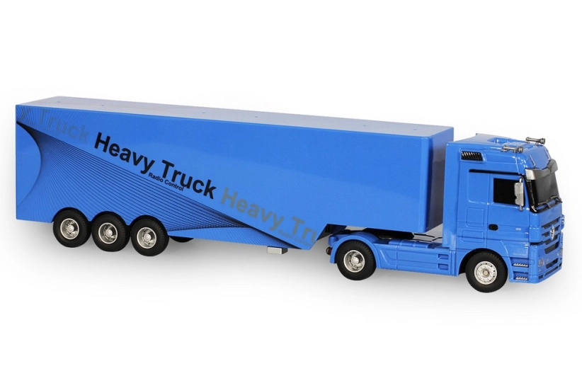 RC kamión Mercedes-Benz Actros, modrá