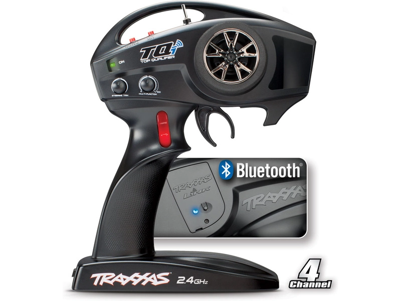 Traxxas TQi 4-kanálový vysielač, BlueTooth modul, TSM prijímač
