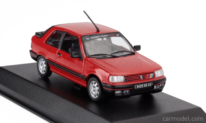 Norev Peugeot 309 Gti Pts Deco 1987 1:43 Červená