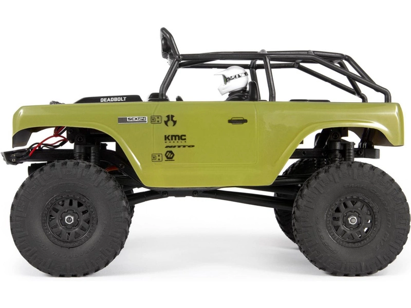 RC auto Axial SCX24 Deadbolt 1:24 4WD RTR, zelené
