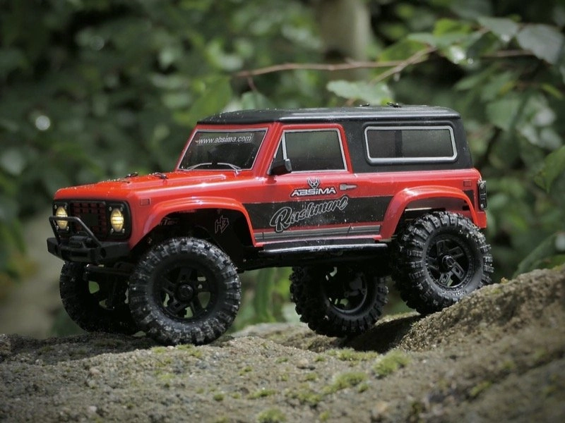 Mini Crawler Absima / Hobby Plus CR-18P V3 Brushless Rushmore 1:18 RTR - červený