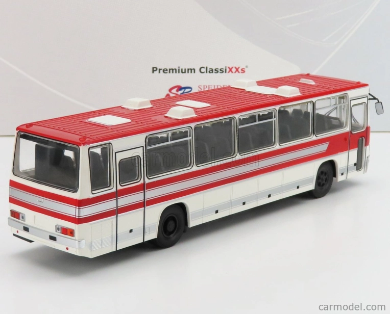 Premium classixxs Ikarus 250.59 Autobus 1978 1:43 Červená Bílá
