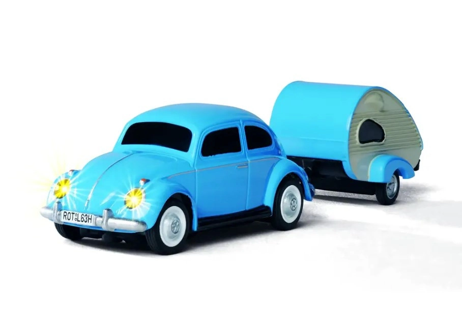 RC auto VW Beetle s přívěsem RTR 1:87