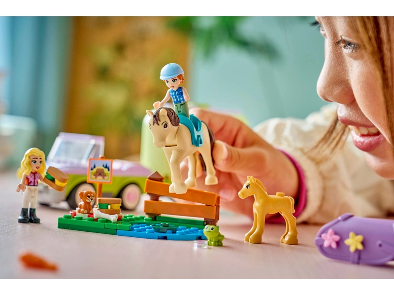 LEGO Friends - Príves s koňom a žriebäťom