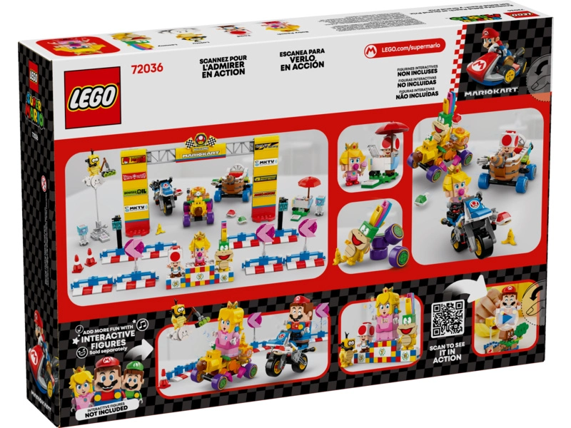 LEGO Super Mario – Mario Kart™ – Baby Peach a súprava Grand Prix
