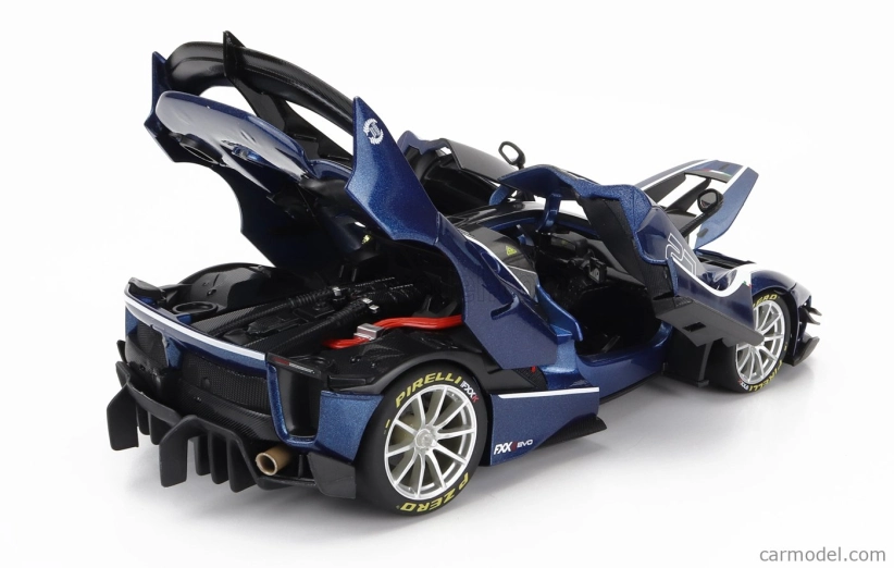 Bburago Ferrari FXX-K EVO 1:18 #27 modrá