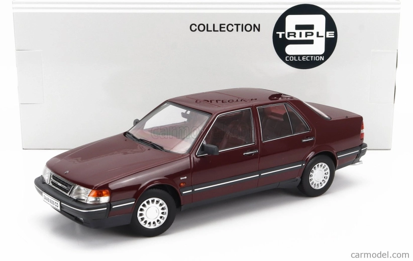 Triple9 Saab 9000 Cd Turbo 1990 1:18 Bordeaux