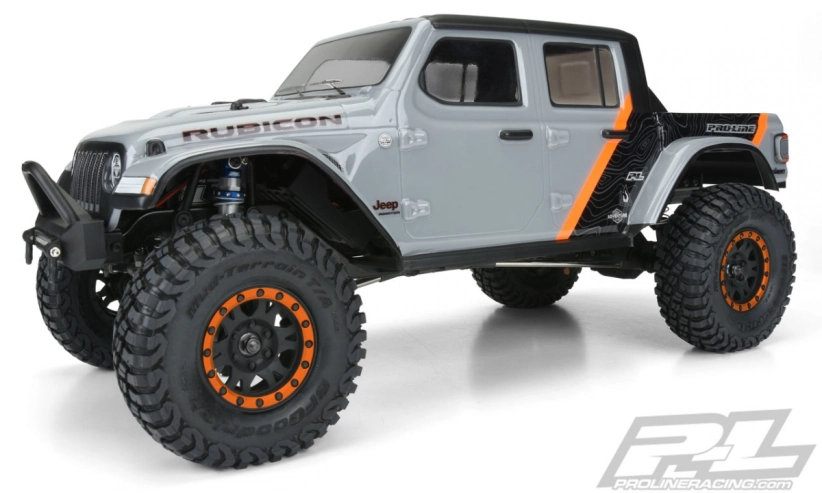 JEEP 2020 GLADIATOR karoserie, čirá, pro 12.3 (313mm) Crawler