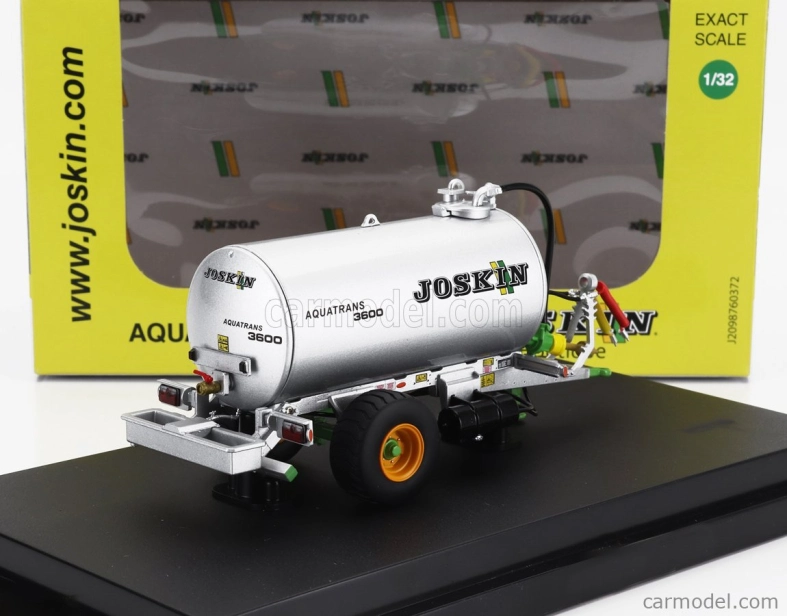Universal hobbies Joskin Aquatrans 3600 Tanker Trailer 2010 1:32 Silver