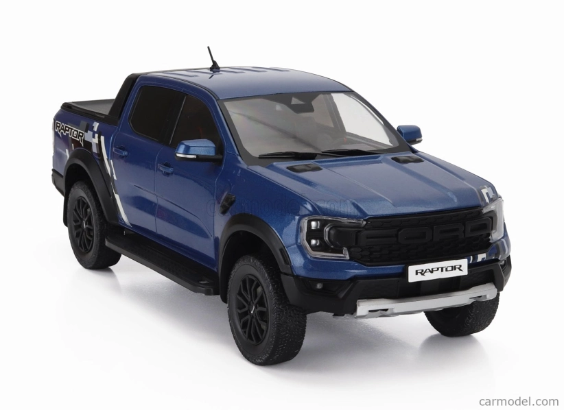 Mcg Ford usa Ranger Raptor Pick-up Double Cabine 2023 1:18 Blue