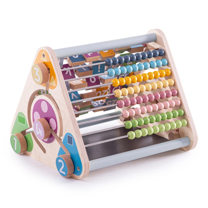 Bigjigs Toys Aktívny trojuholník so zvieratkami – poškodený obal