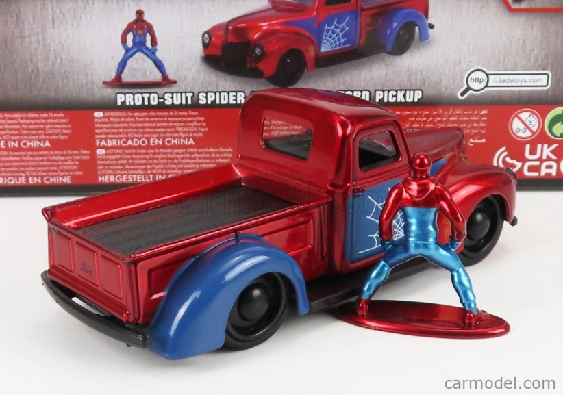 Jada Ford usa Pick-up s figúrkou Spidermana 1941 1:32 Červená modrá