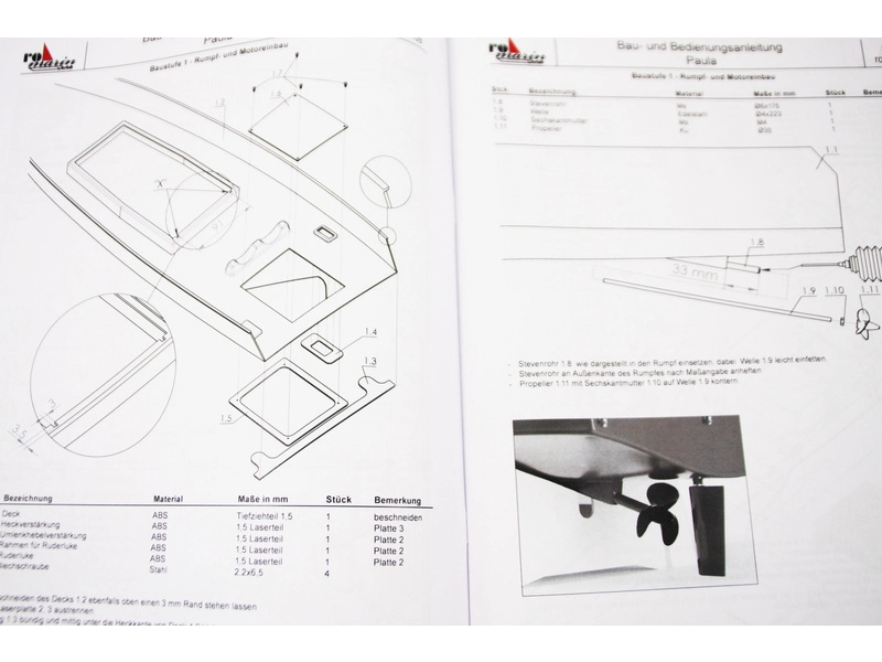 RC stavebnice ROMARIN Paula kit