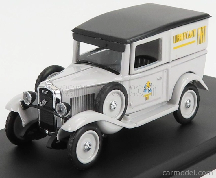 Rio-models Fiat 508 Balilla Van Fiat Lubrificanti 1935 1:43 Šedá Černá