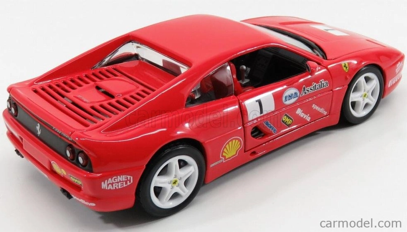 Bburago Ferrari F355 Challenge 1:24 červená