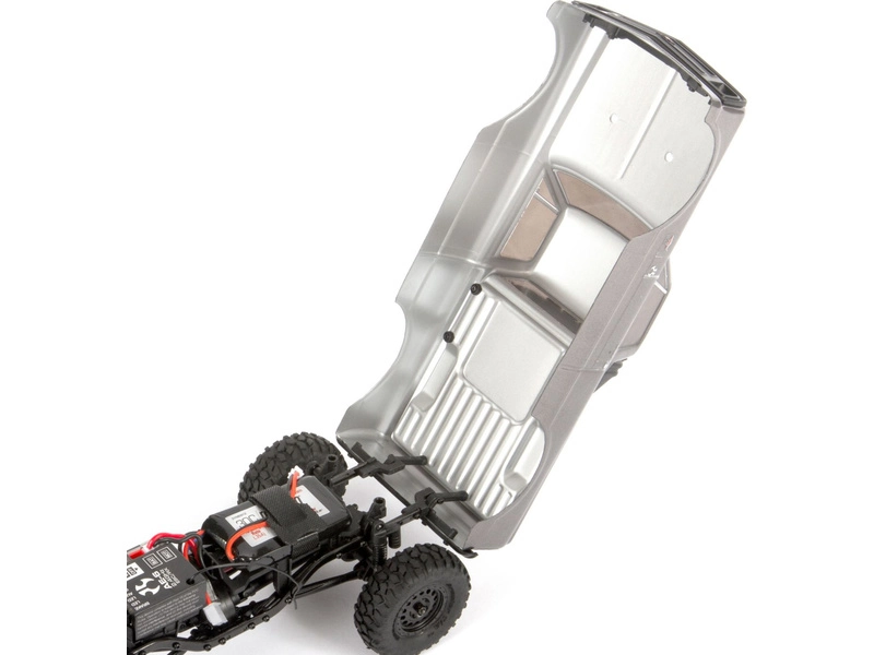 Axial SCX24 Chevrolet C10 1967 1:24 4WD RTR strieborný