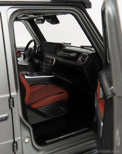 Nzg Mercedes benz G-class 4x4² 2022 1:12 Platina Stříbro Met