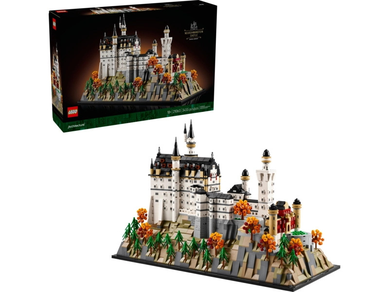 LEGO Architecture - Zámok Neuschwanstein