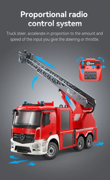 RC hasičské auto Mercedes-Benz Antos 1:20 | RCprofi.sk