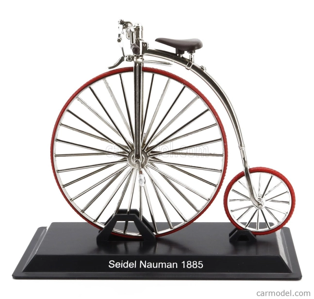 Edicola Bicicletta Seidel Nauman Bicycle 1885 1:15 Červená Stříbrná