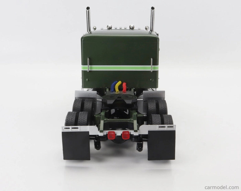 Road-kings Kenworth W900 Tractor Truck 3-assi Moving On 1989 1:18 Zelená