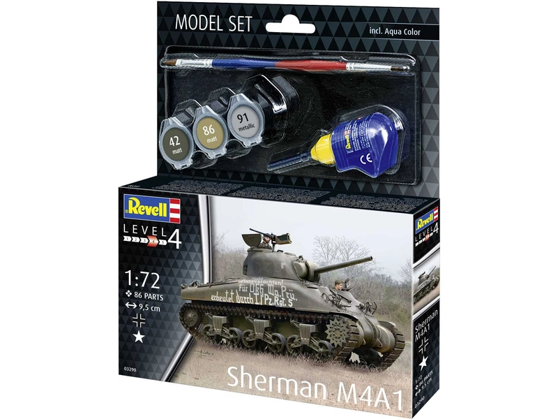 Revell Sherman M4A1 (1:72) (súprava)