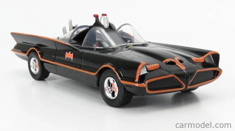 Jada Batman Batmobile 1966 - Classic Tv Series With Batman Figure 1:32 Černá Červená