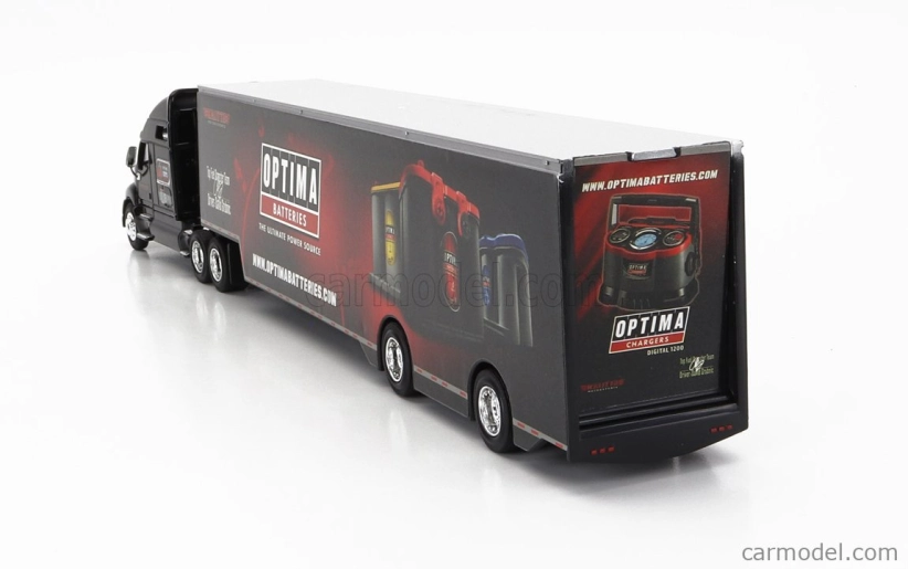Greenlight Kenworth T2000 Truck Optima Batérie 2012 1:64 Black