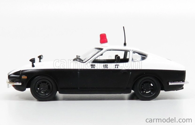 Edicola Datsun 240z Fairlady Police 1970 1:43 Bílá Černá