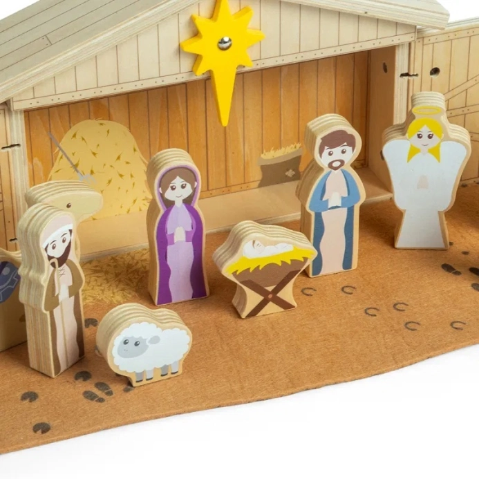 Bigjigs Toys Drevený Betlehem