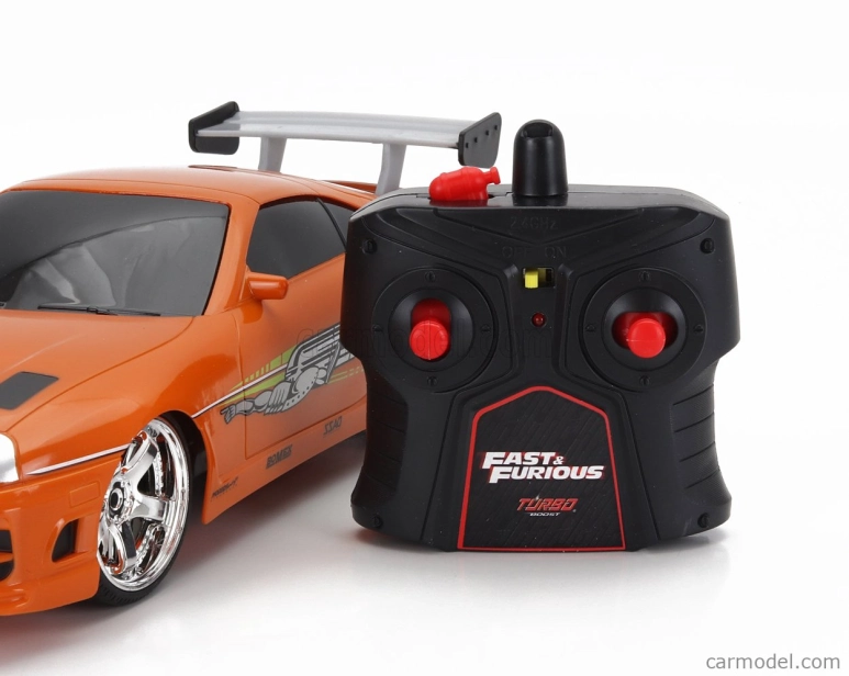 Jada Toyota Brian's Supra Mkiv 1995 - Paul Walker - Fast & Furious 1:16 Orange