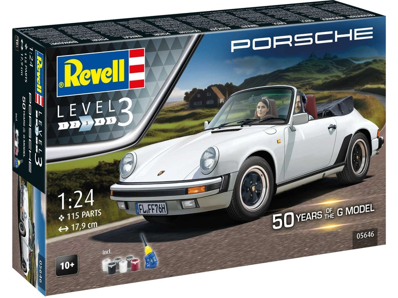 Revell Porsche 911 G-Model 50. výročie (1:24) (darčeková súprava)