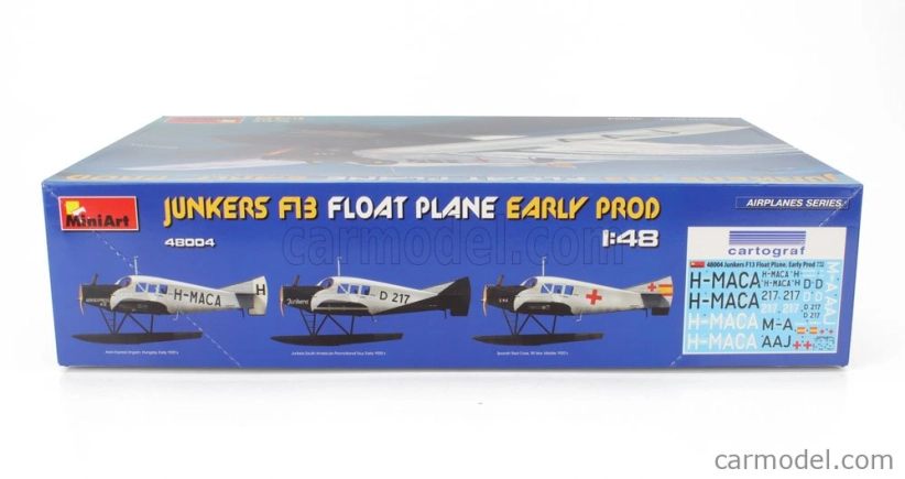 Miniart Junkers F13 Float Plane Military Airplane 1942 1:48 /