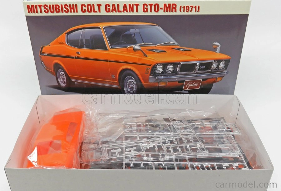 Hasegawa Mitsubishi Colt Galant Gto-mr 1971 1:24 /