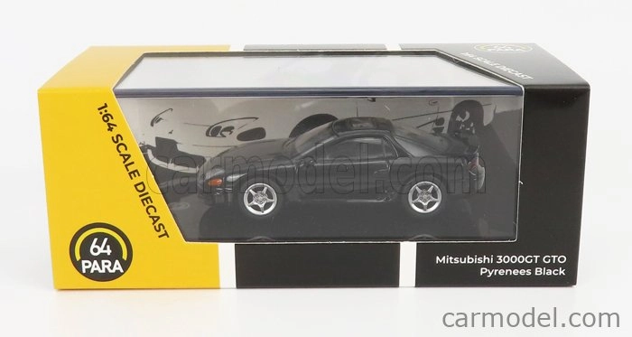Paragon-models Mitsubishi 3000gt Gto Coupe 1991 1:64 Black