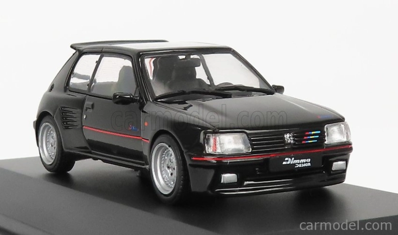 Solido Peugeot 205 Gti Dimma Body Kit 1988 1:43 Black