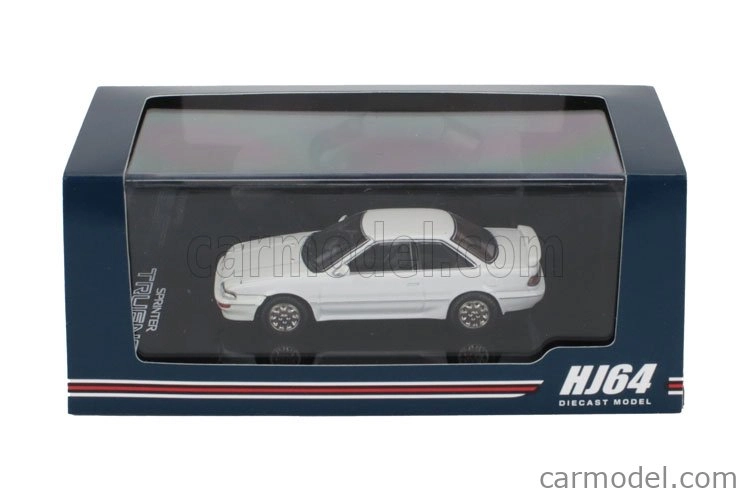 Zapaľovanie-model Toyota Sprinter Trueno (ae92) Gt Apex Coupe 1989 1:64 Biela