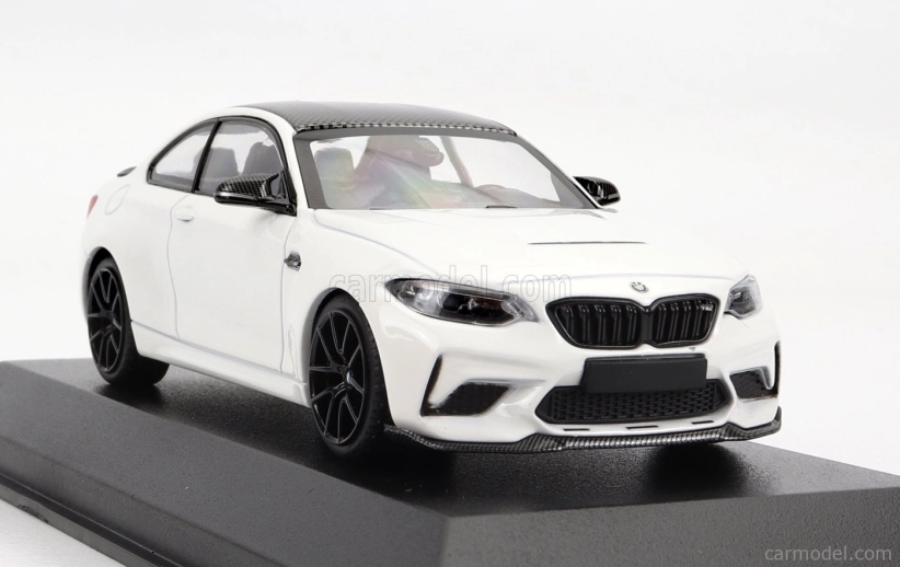 Minichamps BMW radu 2 M2 Cs Coupe (g42) 2020 - Čierne kolesá 1:43 Biela