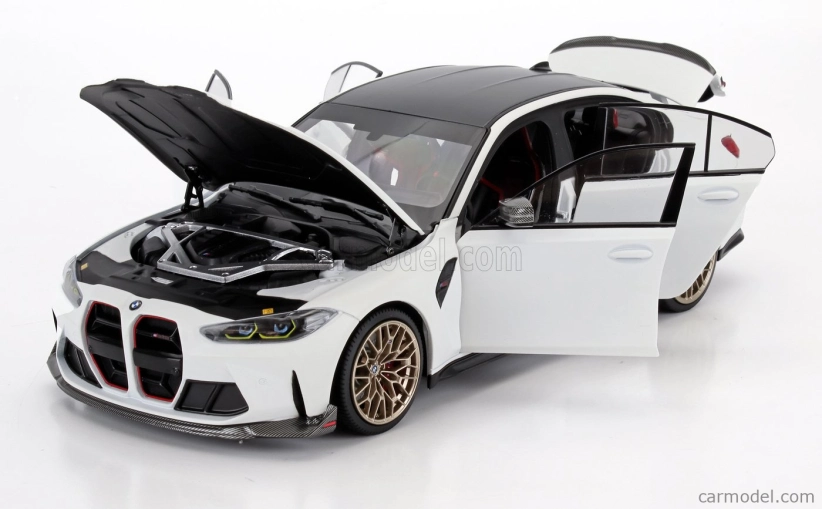 Minichamps BMW radu 3 M3 Cs 2023 1:18 biela