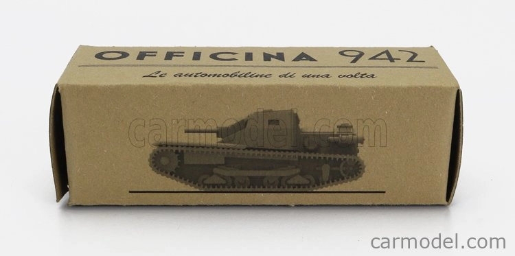 Officina-942 Fiat L3/33 Ansaldo Tank Carro Veloce 1933 1:76 Tmavo červená