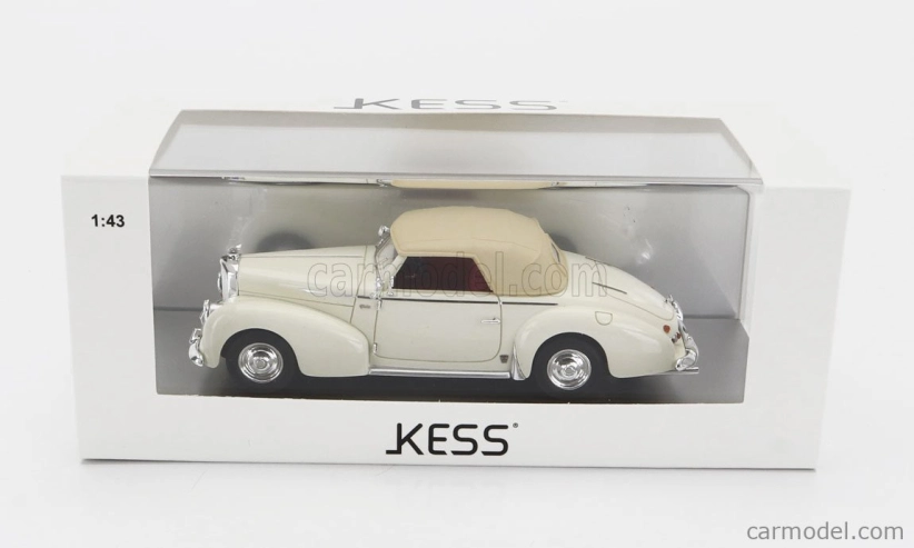 Kess-model Bentley Mkvi Drophead Coupe Graber Cabriolet Closed 1948 1:43 White