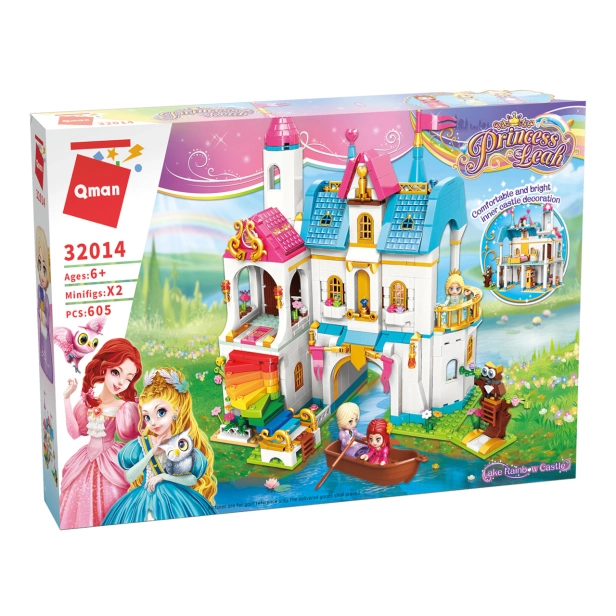 Qman Princess Leah 32014 Dúhový zámok