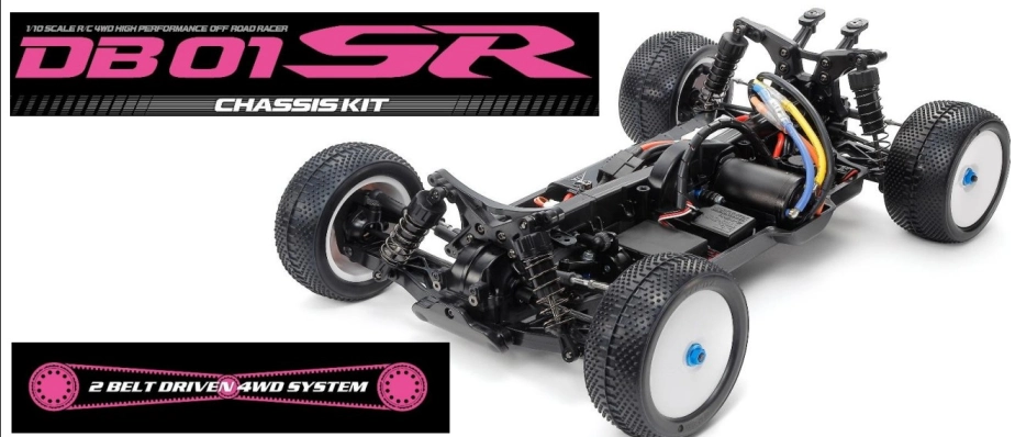RC auto Tamiya DB01SR Chassis