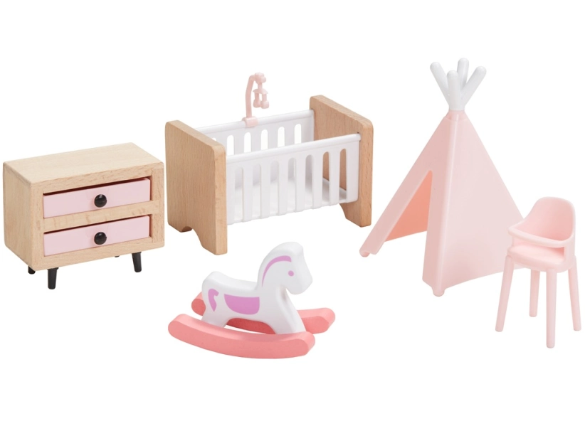 2Kids Toys Sada nábytku s rodinou 5 v 1