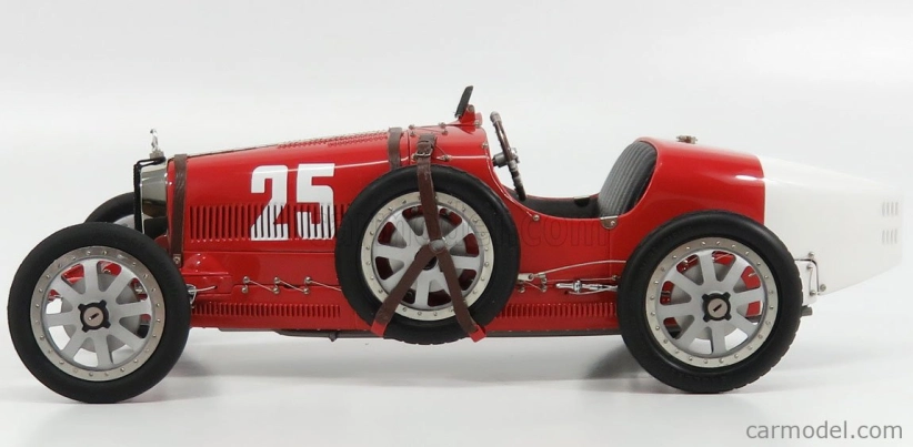 Cmc Bugatti T35 N 25 Nation Coulor Project Portugalsko 1924 1:18 Červená