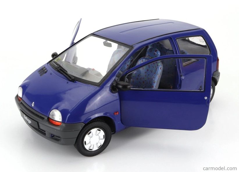 Solido Renault Twingo Bleu 1/43 - Voiture Miniature Collection Années 90 Cadeau Collectionneur