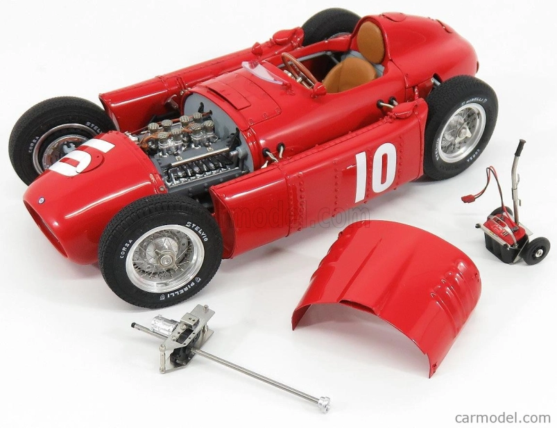 Cmc Lancia F1 D50 N 10 De Pau Gp 1955 Eugenio Castellotti 1:18 Red