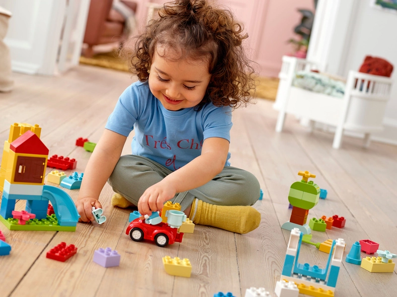 LEGO DUPLO - Velký box s kostkami