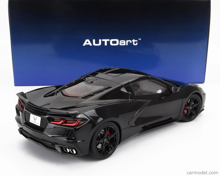 Autoart Chevrolet Corvette C8 Z51 Stingray Spider 2020 1:18 čierna