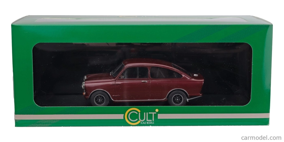 Kultové modely Mini Broadspeed 1966 1:18 Červená